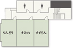 別館2階フロア図
