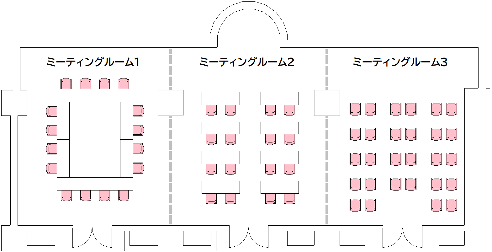 ミーティングルーム レイアウト